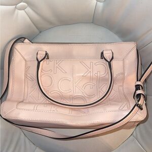 Calvin Klein Light Pink Tote Bag